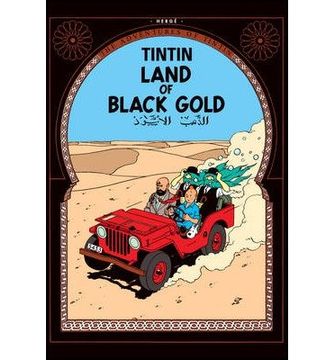 portada Tintin Land Black Go 13Td