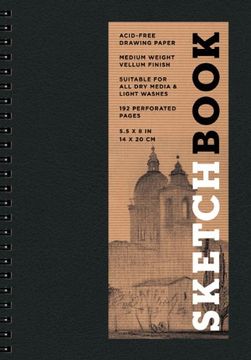 portada Sketchbook (Basic Small Spiral Black), Volume 5 (Union Square & co. Sketchbooks) (en Inglés)