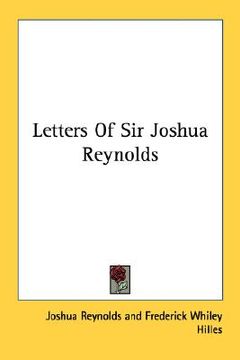 portada letters of sir joshua reynolds (en Inglés)