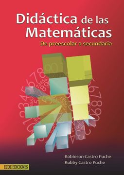 portada Didactica de Matematicas. De Preescolar a Secundaria (in Spanish)