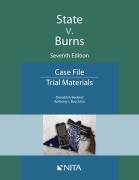 portada State V. Burns: Case File (en Inglés)