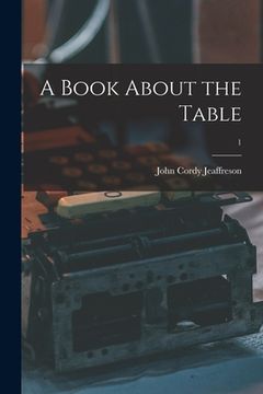 portada A Book About the Table; 1