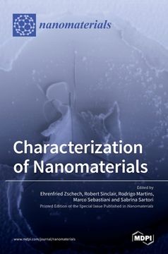 portada Characterization of Nanomaterials (en Inglés)