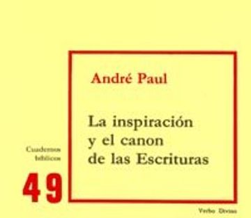 portada La Inspiración y el Canon de las Escrituras (in Spanish)