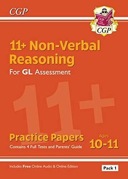 portada New 11+ gl Non-Verbal Reasoning Practice Papers: Ages 10-11 Pack 1 (Inc Parents' Guide & Online ed) (en Inglés)