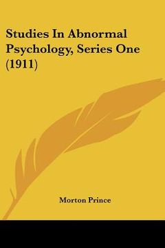 portada studies in abnormal psychology, series one (1911) (en Inglés)