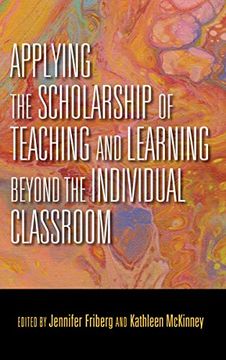 portada Applying the Scholarship of Teaching and Learning Beyond the Individual Classroom (en Inglés)
