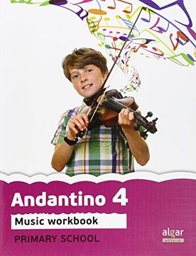 portada (13). Cuaderno Andantino 4Âº. Primaria. (Angles) (in Spanish)