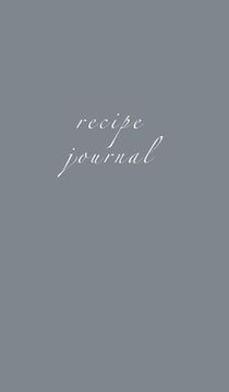 portada Recipe Journal (en Inglés)