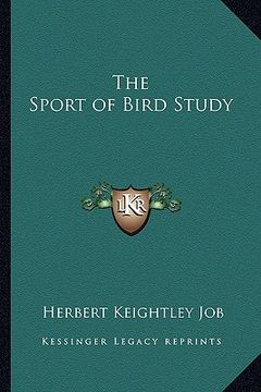 portada the sport of bird study