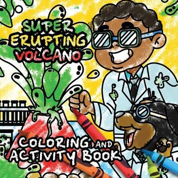 portada Volcano Coloring and Activity Book: Papi and Caesar (en Inglés)