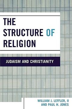 portada the structure of religion: judaism and christianity (en Inglés)