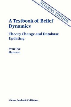 portada a textbook of belief dynamics: theory change and database updating (en Inglés)