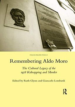 portada Remembering Aldo Moro (en Inglés)