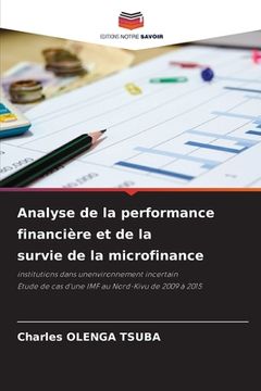 portada Analyse de la performance financière et de la survie de la microfinance (en Francés)