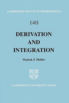 portada Derivation and Integration Paperback (Cambridge Tracts in Mathematics) (en Inglés)