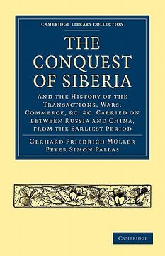 portada Conquest of Siberia (Cambridge Library Collection - European History) (en Inglés)