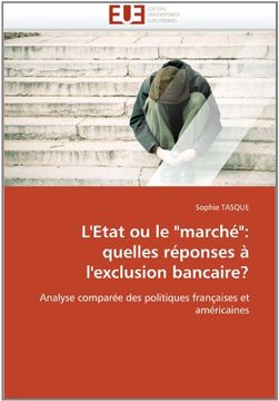 portada L'Etat Ou Le "Marche": Quelles Reponses A L'Exclusion Bancaire?
