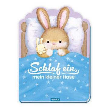 portada Trötsch Pappenbuch Schlaf Ein, Mein Kleiner Hase (en Alemán)