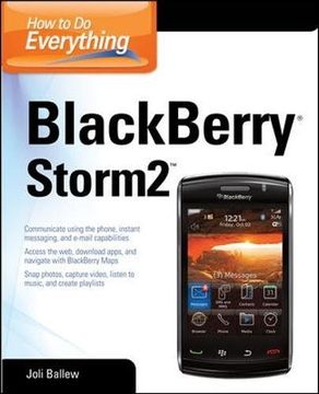 portada How to do Everything Blackberry Storm2 (in English)