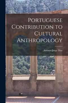 portada Portuguese Contribution to Cultural Anthropology (en Inglés)