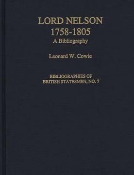 portada Lord Nelson, 1758-1805: A Bibliography (en Inglés)
