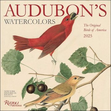 portada Audubon's Watercolors 2025 Wall Calendar