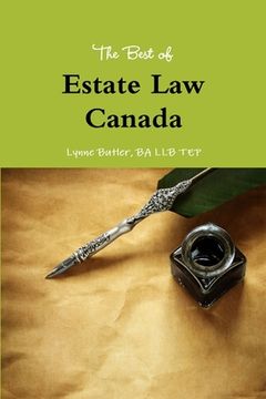 portada The Best of Estate Law Canada (in English)
