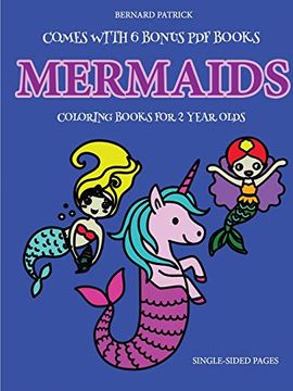 portada Coloring Books for 2 Year Olds (Mermaids) (en Inglés)