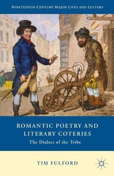 portada Romantic Poetry and Literary Coteries: The Dialect of the Tribe (in English)