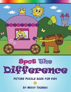 portada Spot The Difference - Picture Puzzle Book For Kids (in English)