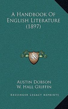portada a handbook of english literature (1897) (en Inglés)
