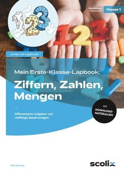 portada Mein Erste-Klasse-Lapbook: Ziffern, Zahlen, Mengen (en Alemán)
