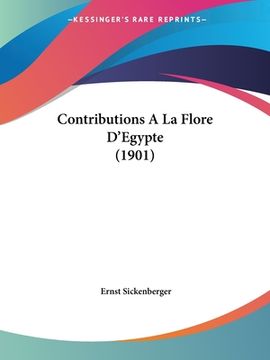 portada Contributions A La Flore D'Egypte (1901) (en Francés)
