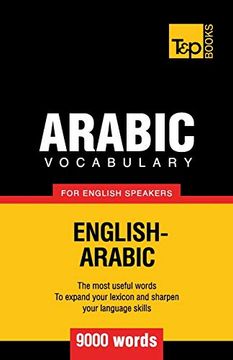 portada Arabic Vocabulary for English Speakers - 9000 Words: 18 (American English Collection) (en Inglés)