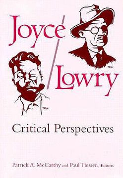 portada joyce/lowry: critical perspectives (in English)