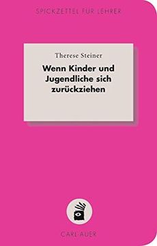 portada Wenn Kinder und Jugendliche Sich Zurückziehen (in German)