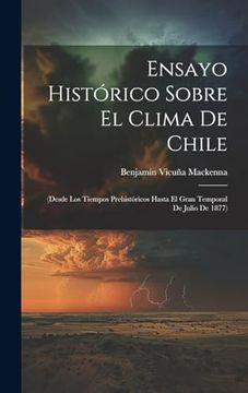 portada Ensayo Histórico Sobre el Clima de Chile: