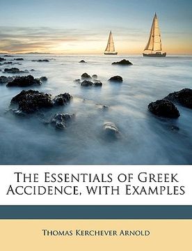 portada the essentials of greek accidence, with examples