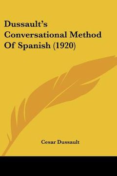 portada dussault's conversational method of spanish (1920)