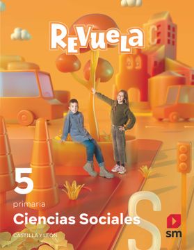 portada Ciencias Sociales 5º Educacion Primaria Proyecto Revuela Castilla y Leon ed 2022 mec