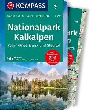 portada Kompass Wanderführer Nationalpark Kalkalpen - Pyhrn-Priel, Enns- und Steyrtal, 55 Touren (en Alemán)