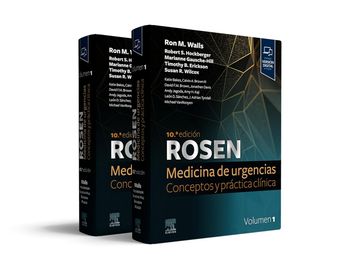 portada Rosen. Medicina de urgencias: conceptos y práctica clínica, 2 Vols.