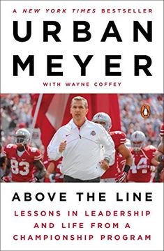 portada Above the Line: Lessons in Leadership and Life From a Championship Program (in English)