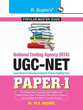portada Ugcnet Paperi Exam Guide With Previous Years' Solved Papers (en Inglés)