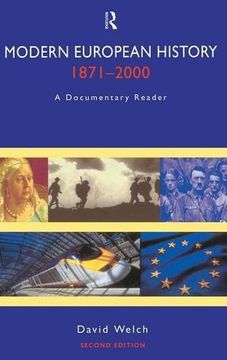 portada Modern European History, 1871-2000: A Documentary Reader (en Inglés)