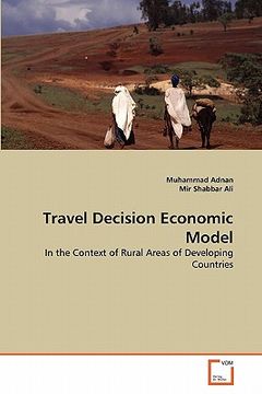 portada travel decision economic model (en Inglés)