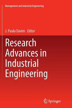 portada Research Advances in Industrial Engineering (en Inglés)