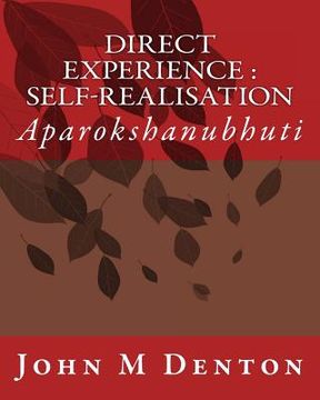 portada Direct Experience: Self-Realisation (in English)