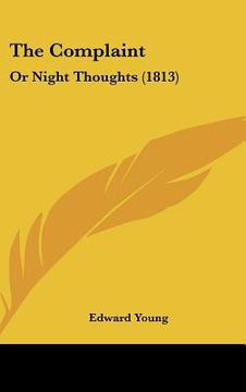 portada the complaint: or night thoughts (1813) (en Inglés)